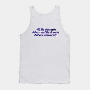 ACOTAR To the stars quote Tank Top